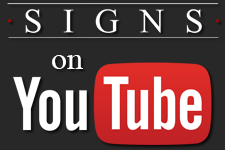 Signs at Minirock 2005